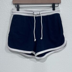 J. Crew Dark Blue Athletic Shorts with Light Trim